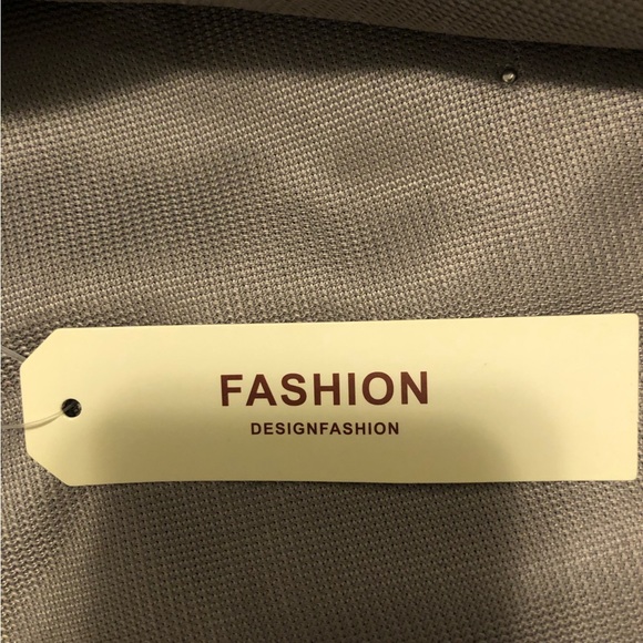 Designfashion faux fur poncho - Picture 3 of 3